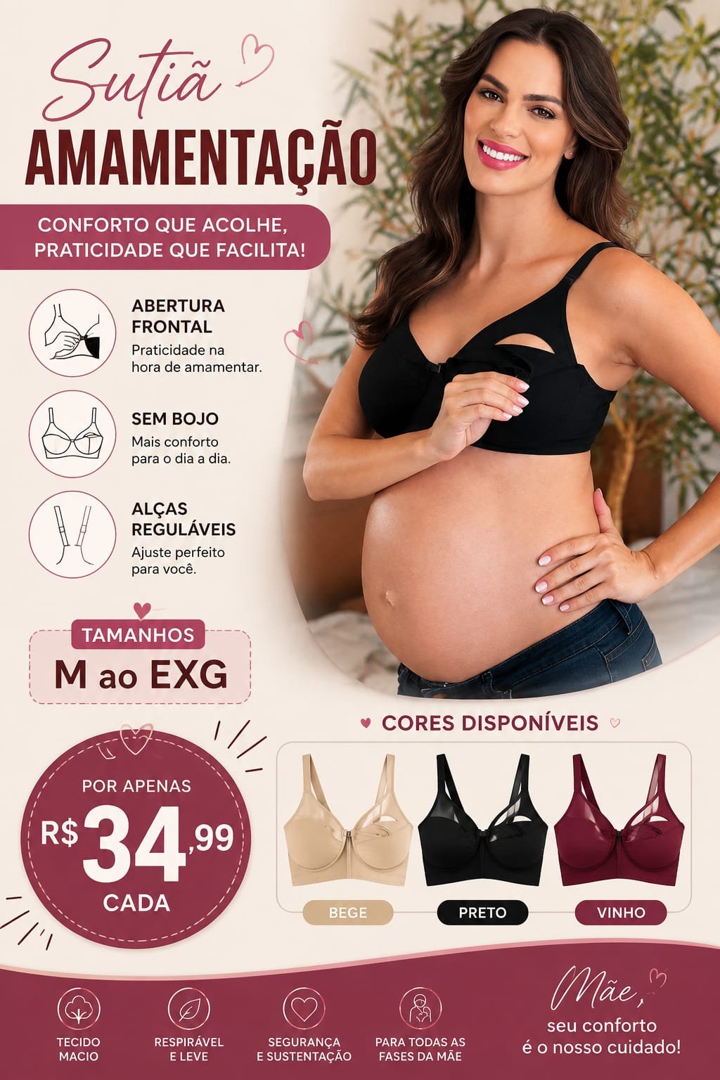 Sutiã Amamentação