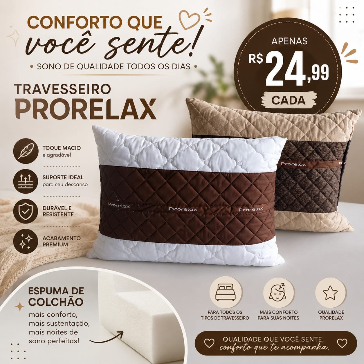 Cama Mesa e Banho