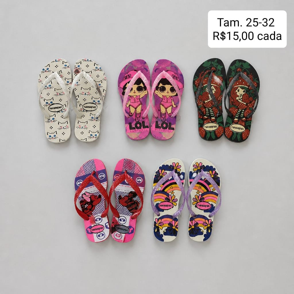 Chinelo Feminino Infantil