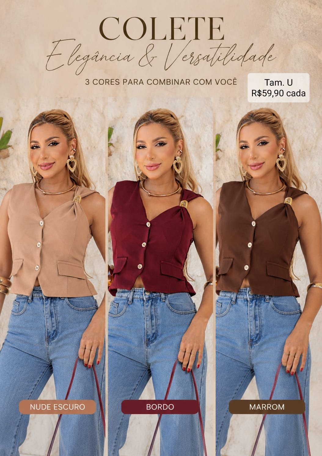 Colete Feminino
